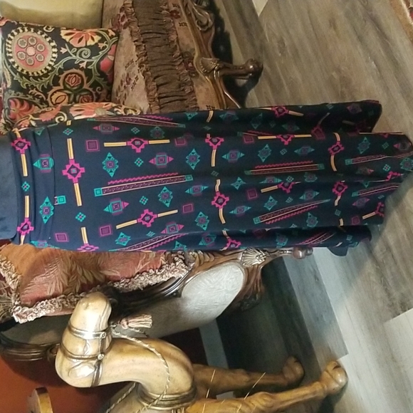 LULAROE MAXI SKIRT - Size XS - Picture 3 of 5
